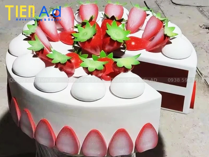 Mẫu mô hình bánh kem composite - 5