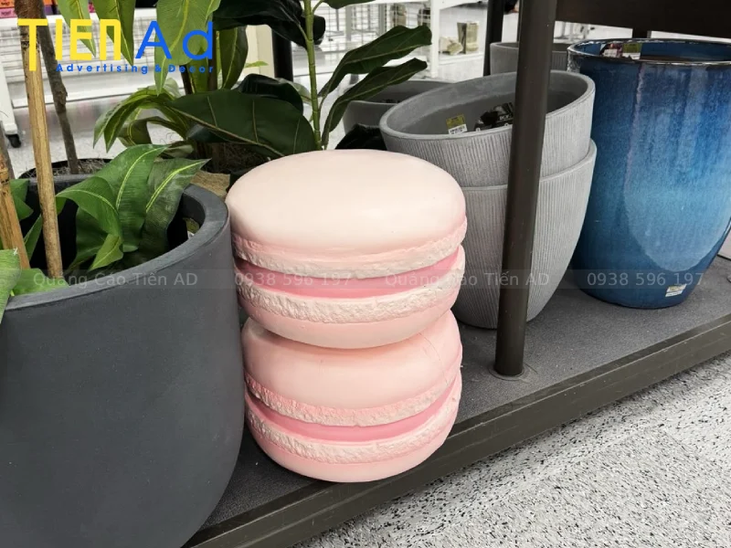 Mẫu mô hình bánh macaron bằng composite - 5