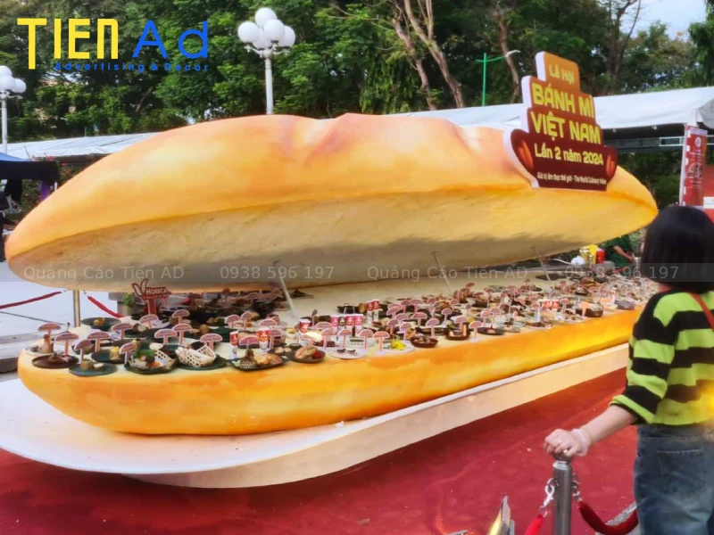 Mẫu mô hình bánh mì composite - 2