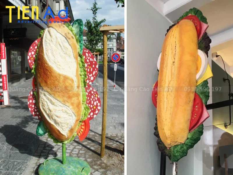 Mẫu mô hình bánh mì composite - 7