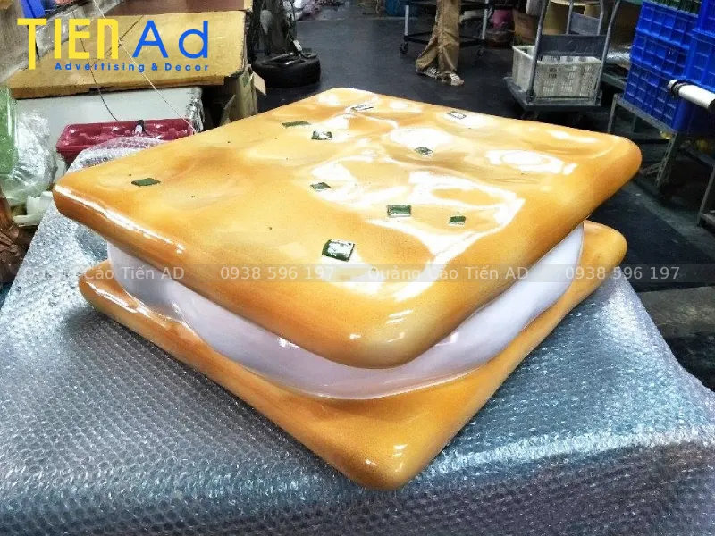 Mẫu mô hình bánh ngọt composite - 2