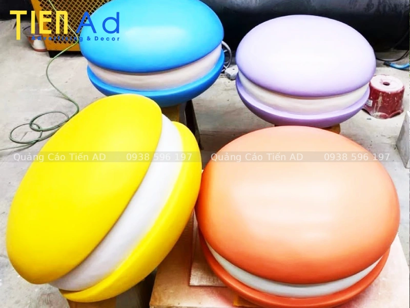 Mẫu mô hình bánh ngọt composite - 3