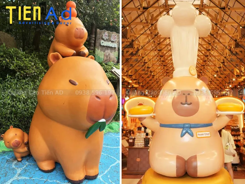 Mẫu mô hình capybara composite - 5