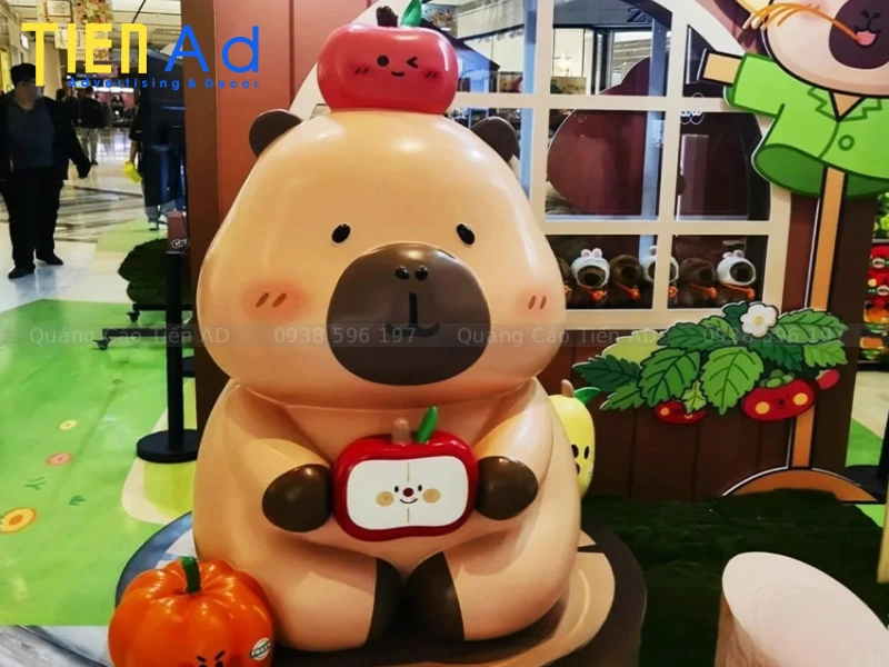 Mẫu mô hình capybara composite - 7