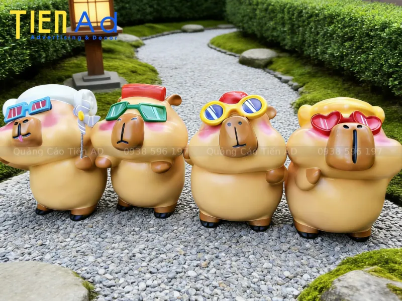 Mẫu mô hình capybara composite - 9