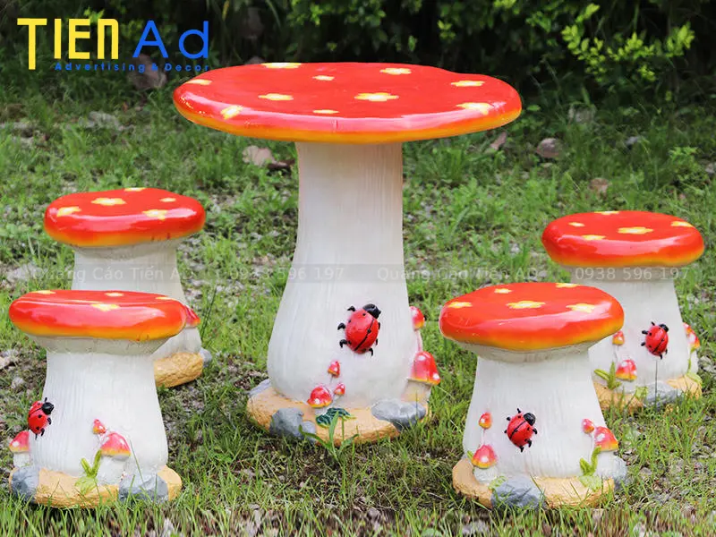 Mẫu mô hình cây nấm bằng composite - 6