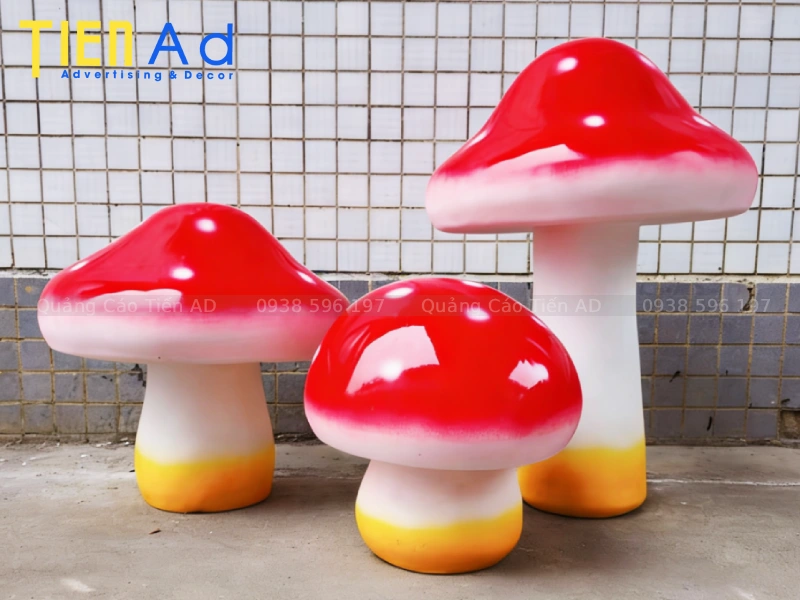 Mẫu mô hình cây nấm bằng composite - 7
