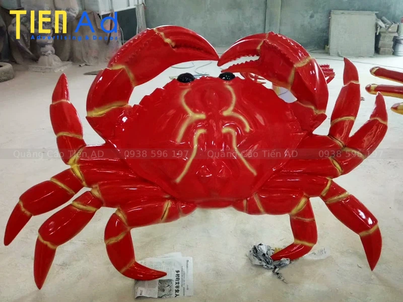 Mẫu mô hình con cua bằng composite - 4