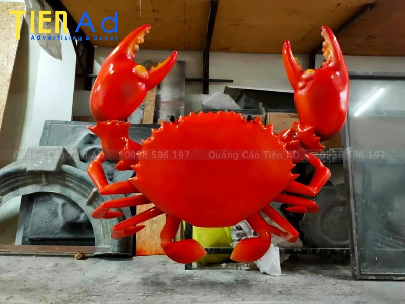 Mẫu mô hình con cua bằng composite - 6