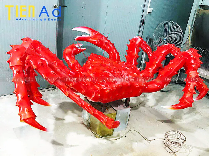 Mẫu mô hình con cua bằng composite - 8
