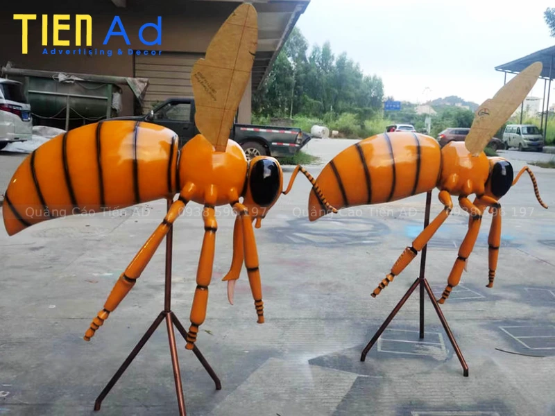 Mẫu mô hình con ong bằng composite - 4