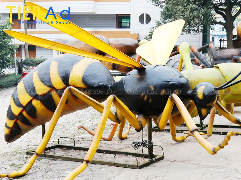 Mẫu mô hình con ong bằng composite - 5