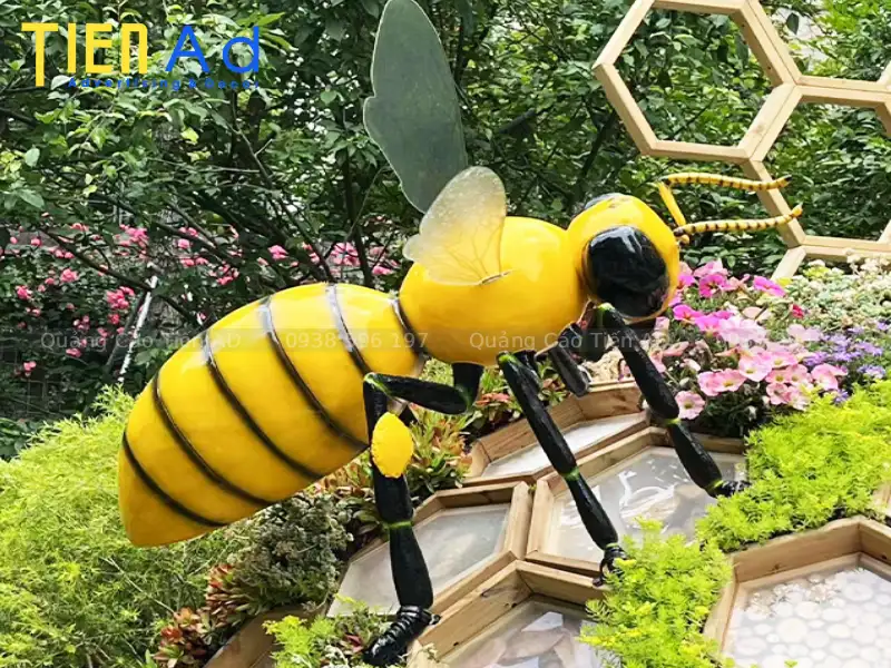 Mẫu mô hình con ong bằng composite - 8