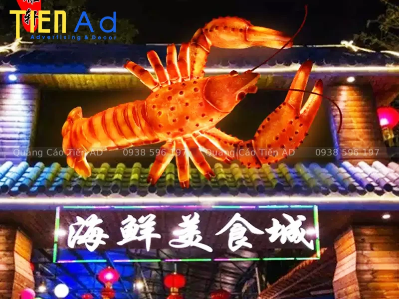 Mẫu mô hình con tôm bằng composite - 7