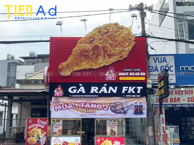 Mẫu mô hình gà rán composite - 3