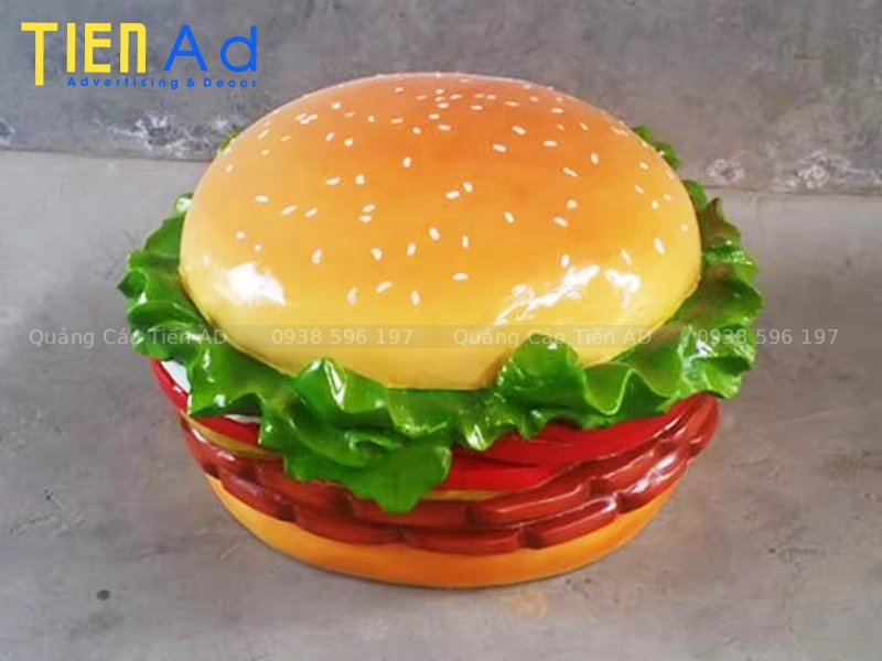 Mẫu mô hình hamburger composite - 7