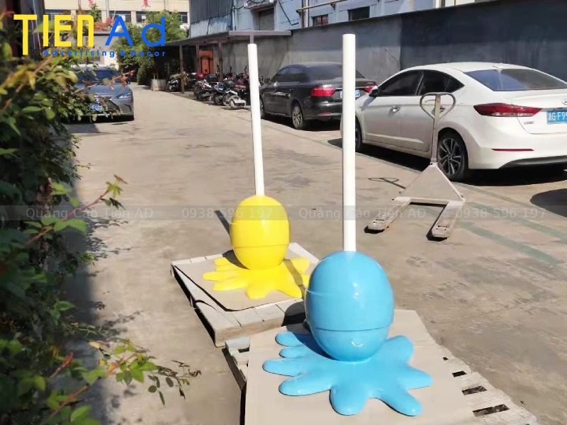 Mẫu mô hình kẹo mút composite - 1