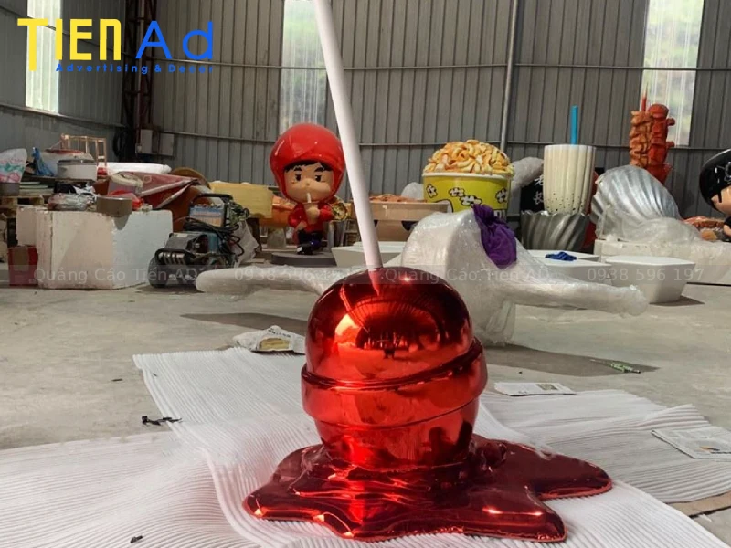 Mẫu mô hình kẹo mút composite - 10