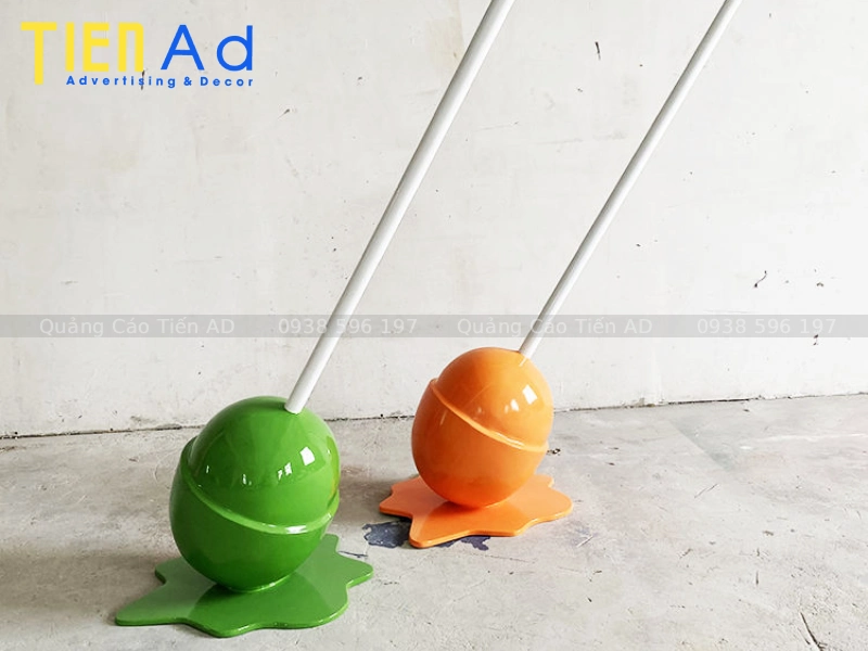 Mẫu mô hình kẹo mút composite - 7