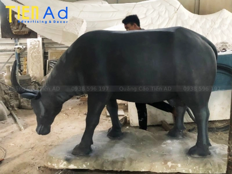 Mẫu mô hình linh vật composite -2