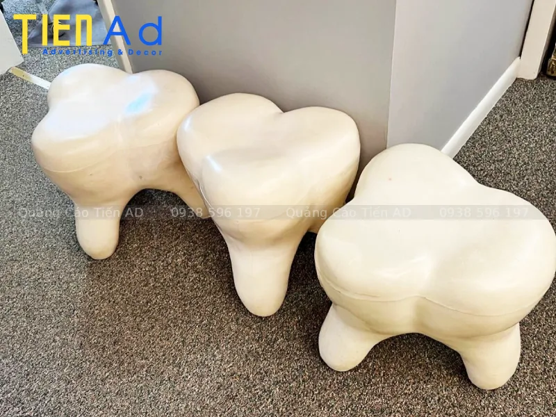 Mẫu mô hình mascot cái răng bằng composite - 8
