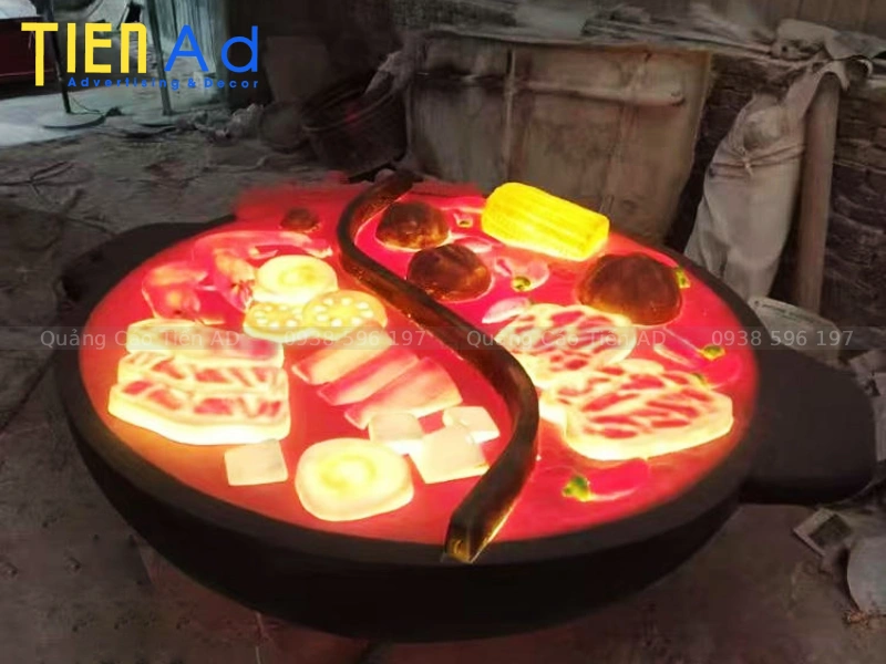 Mẫu mô hình nồi lẩu composite - 1