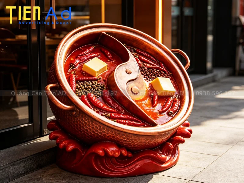 Mẫu mô hình nồi lẩu composite - 2