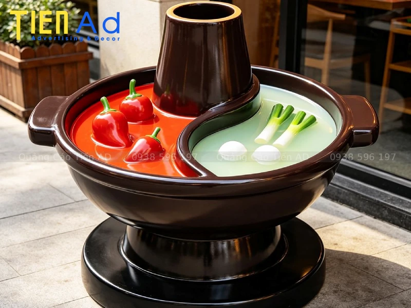 Mẫu mô hình nồi lẩu composite - 3