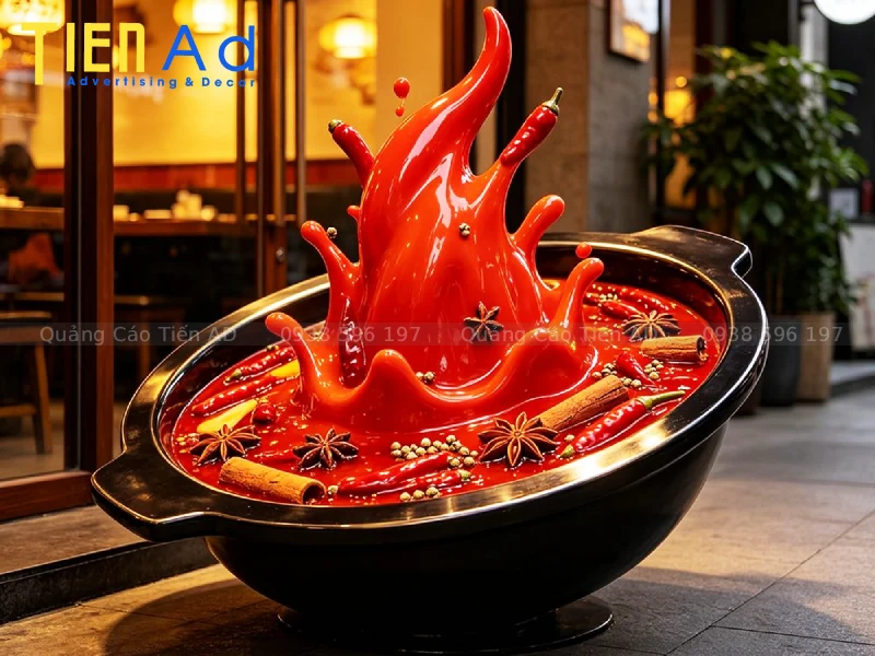 Mẫu mô hình nồi lẩu composite - 5