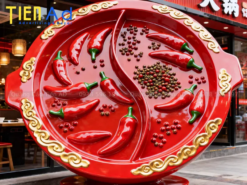 Mẫu mô hình nồi lẩu composite - 6