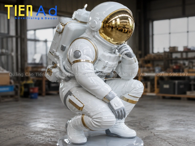 Mẫu mô hình phi hành gia bằng composite - 1