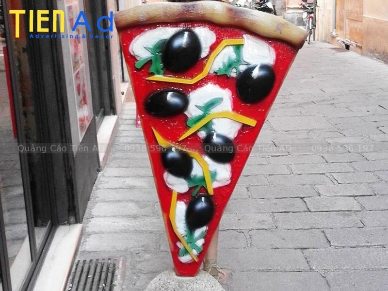 Mẫu mô hình pizza bằng composite - 2