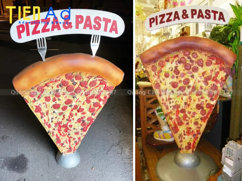 Mẫu mô hình pizza bằng composite - 3