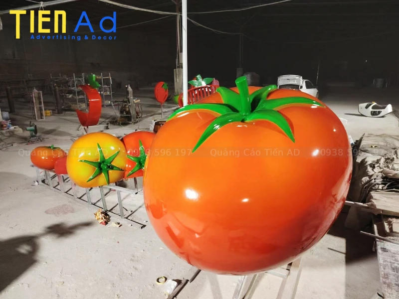 Mẫu mô hình rau củ quả composite - 6