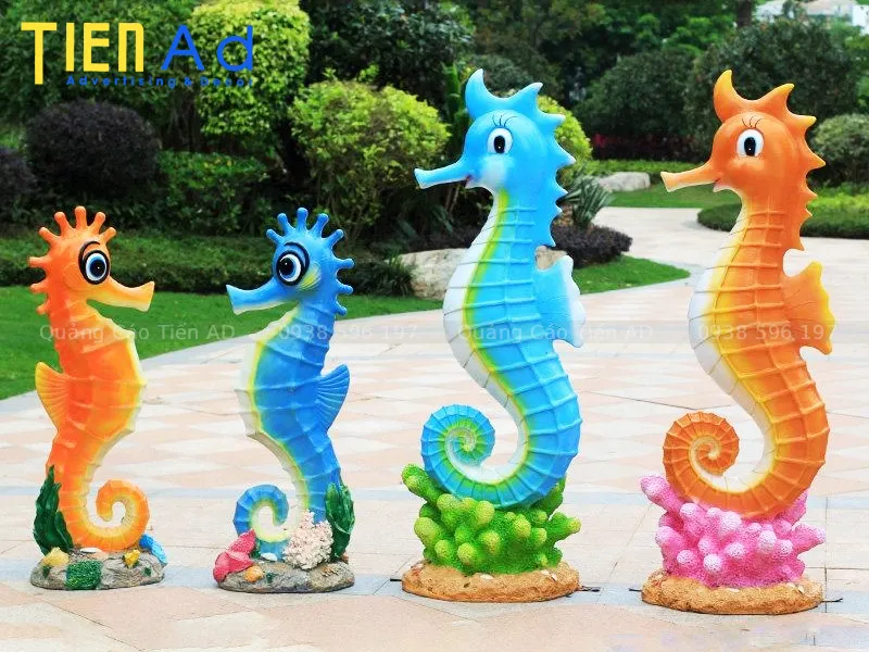 Mẫu mô hình sinh vật biển composite - 1