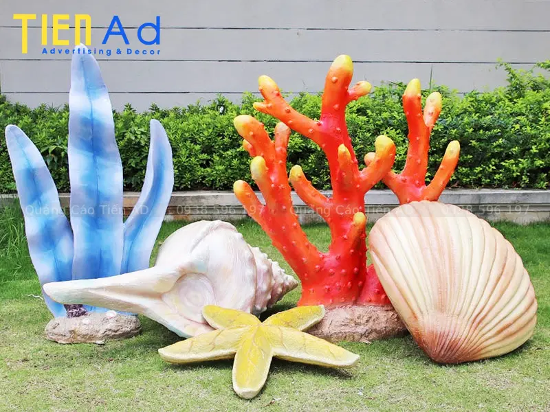 Mẫu mô hình sinh vật biển composite - 8