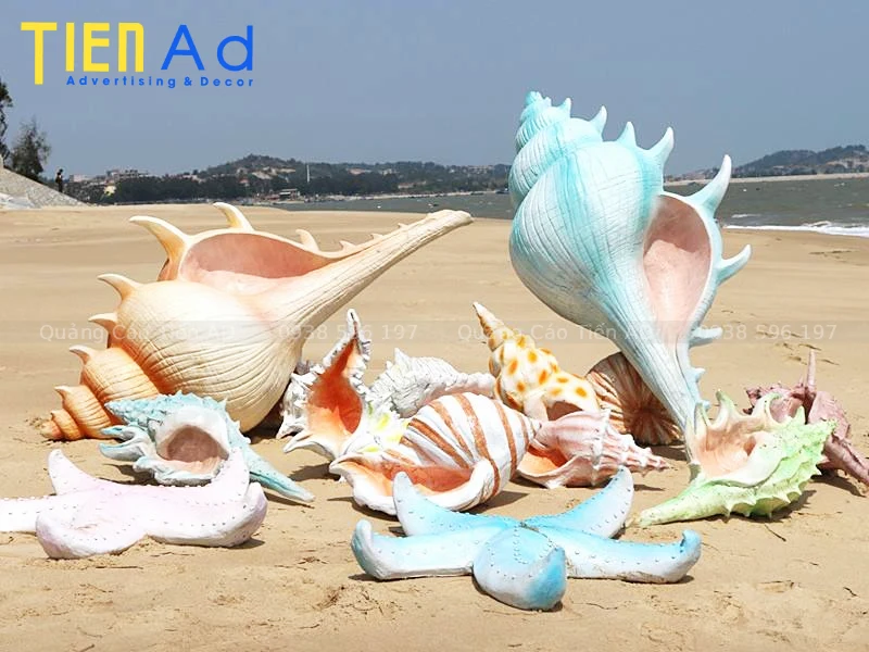 Mẫu mô hình sinh vật biển composite - 9