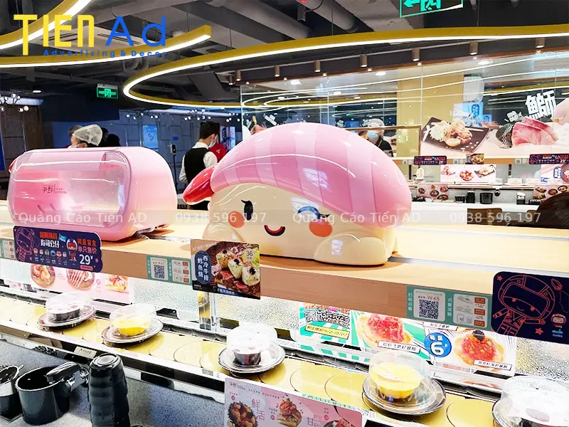 Mẫu mô hình sushi bằng composite - 3