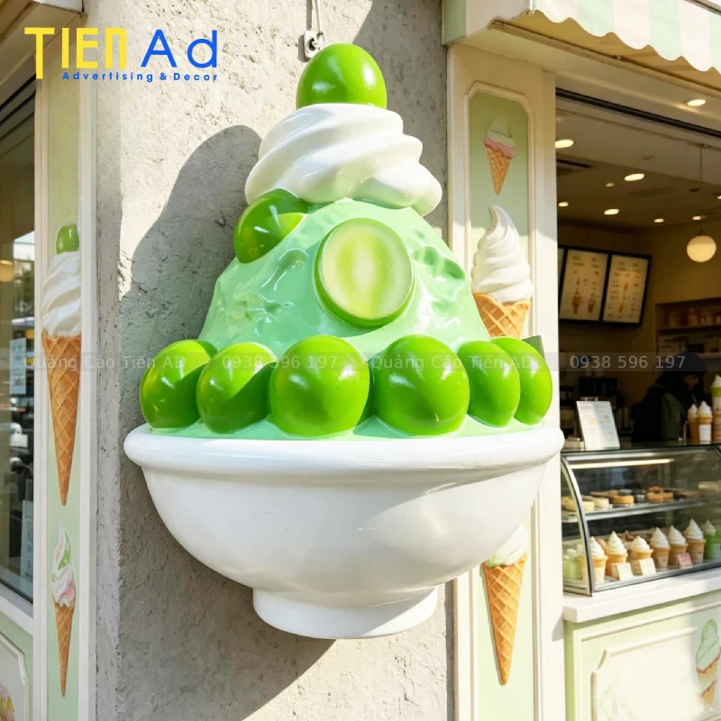 Mẫu mô hình tô bingsu composite - 1