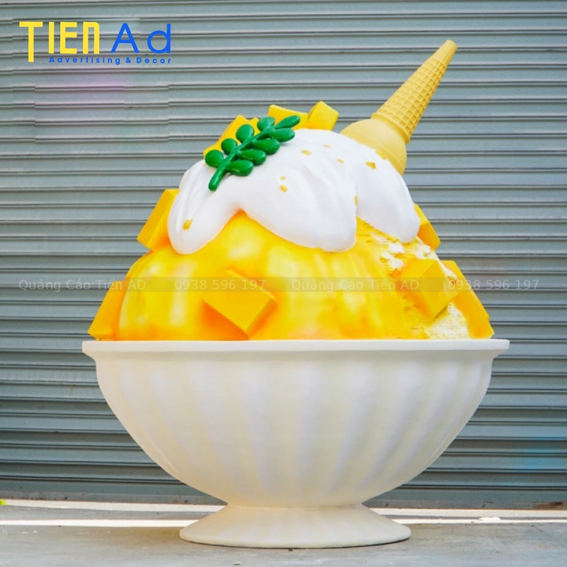 Mẫu mô hình tô bingsu composite - 2
