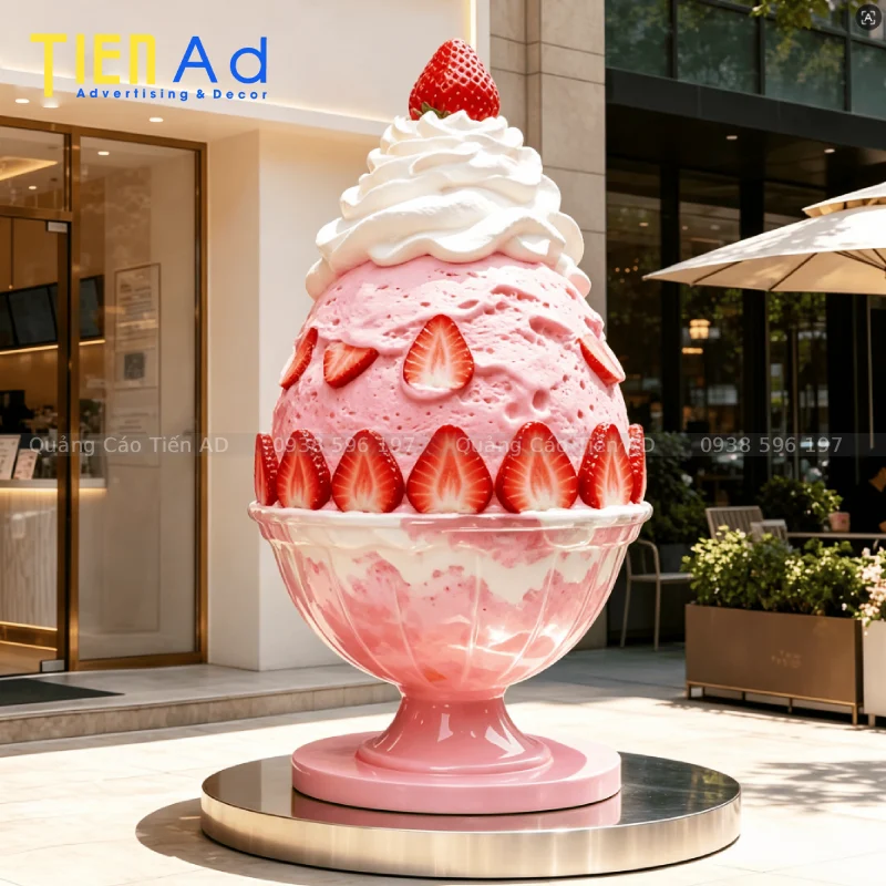 Mẫu mô hình tô bingsu composite - 5