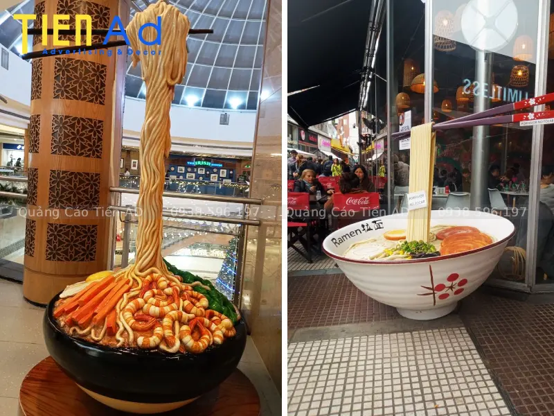 Mẫu mô hình tô mì bằng composite - 4