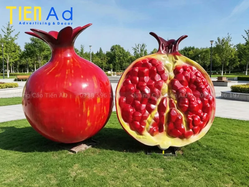 Mẫu mô hình trái cây khổng lồ bằng composite - 11