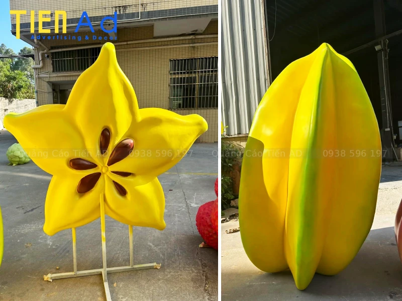 Mẫu mô hình trái cây khổng lồ bằng composite - 13