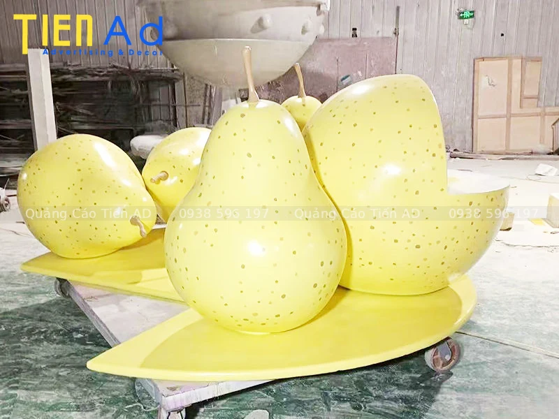 Mẫu mô hình trái cây khổng lồ bằng composite - 14