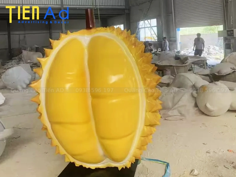 Mẫu mô hình trái cây khổng lồ bằng composite - 8