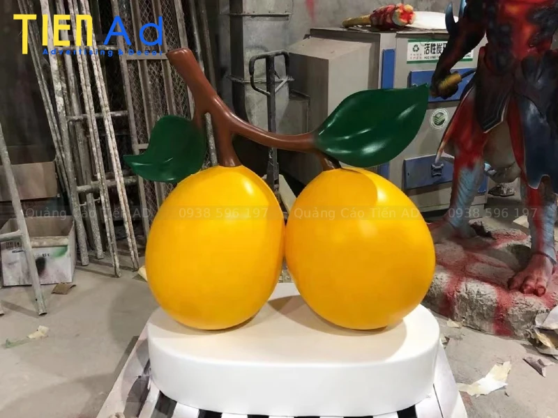Mẫu mô hình trái cây khổng lồ bằng composite - 9
