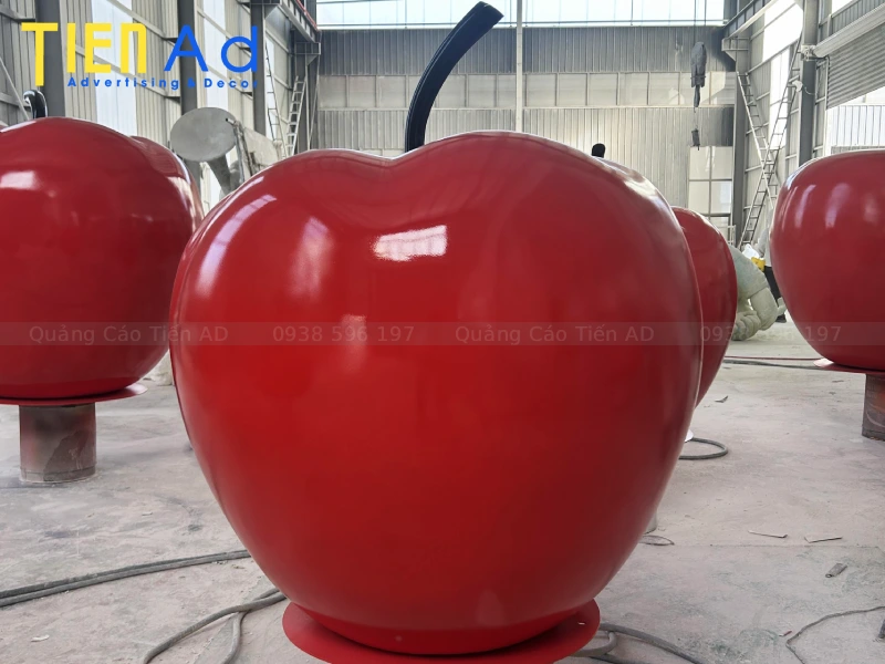 Mẫu mô hình trái táo composite - 5