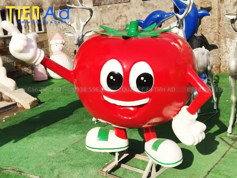Mẫu mô hình trái táo composite - 9