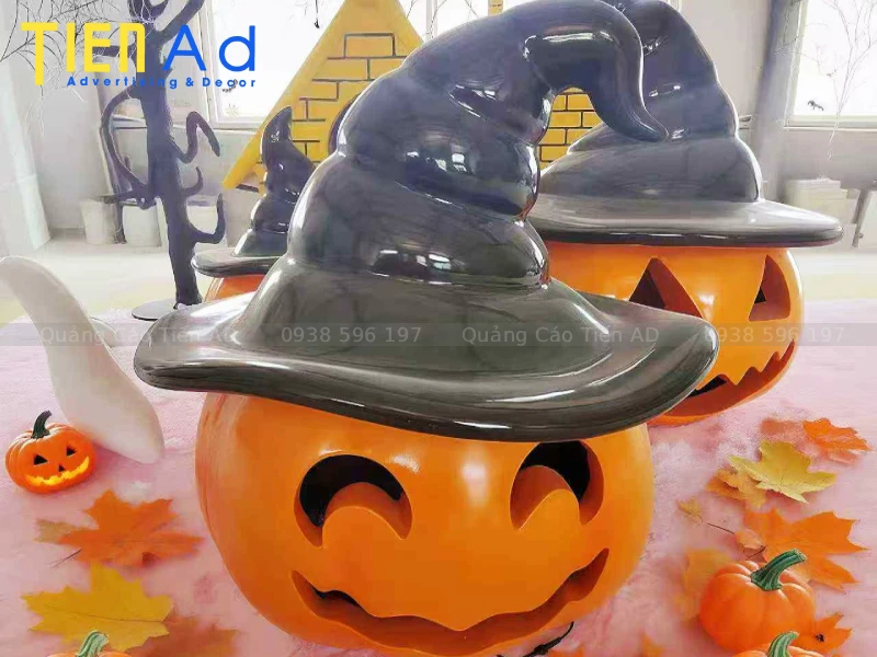 Mẫu mô hình trang trí Halloween bằng composite - 7